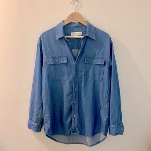 Aritizia Denim Forum The Sade Denim Shirt